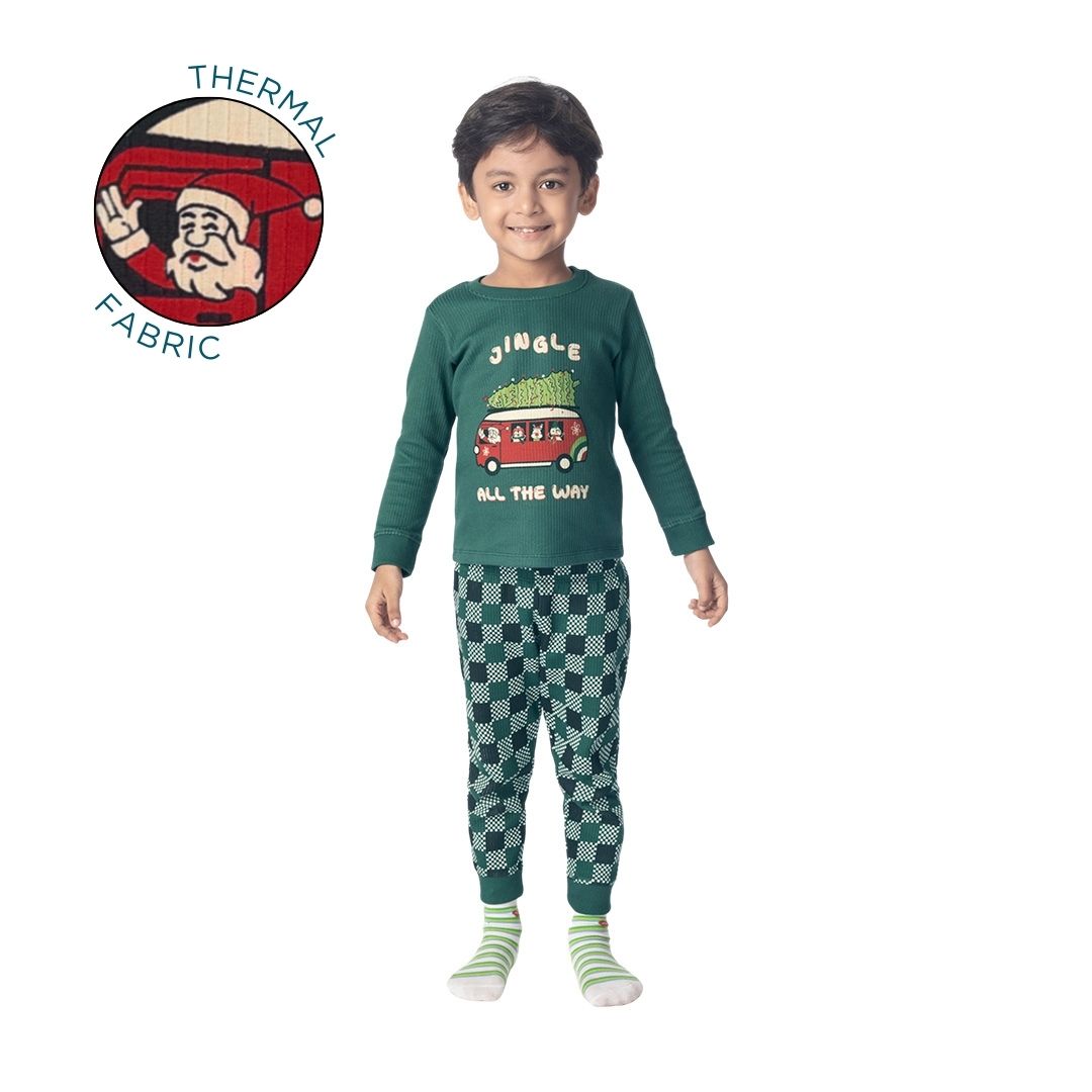 Santa's Van Thermal Set