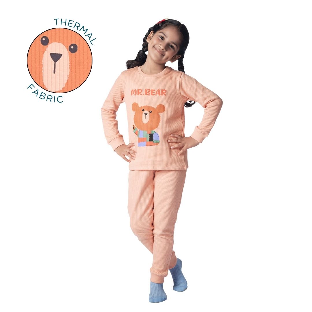 Mr. Bear Winter Co-ord Set For Girl