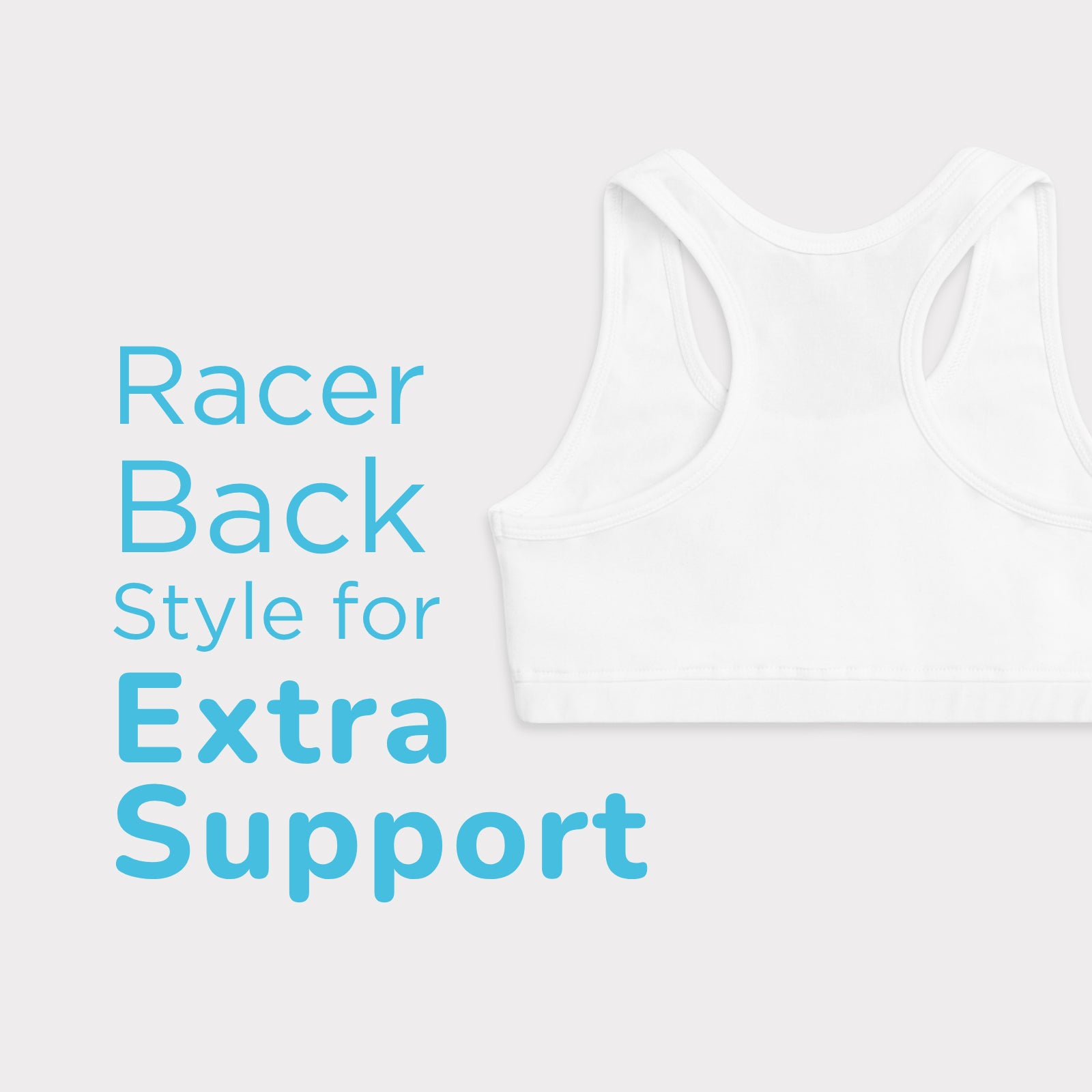 Shimmer 3-Pack Double Layered Sports Bra - Racer Back