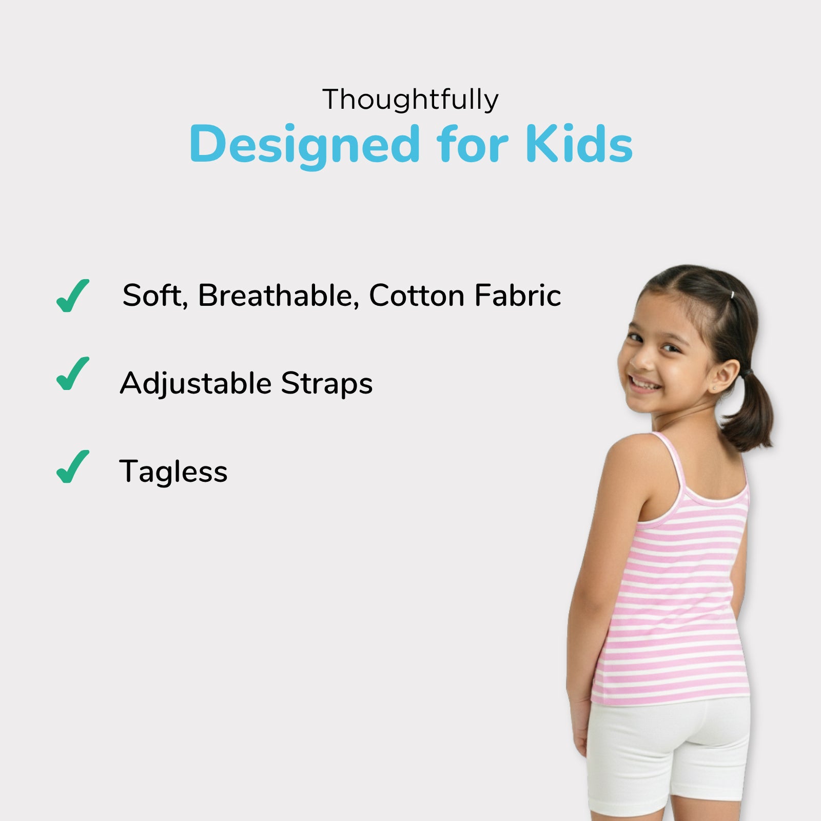 2-Pack Inner Shorts With Camisole Set
