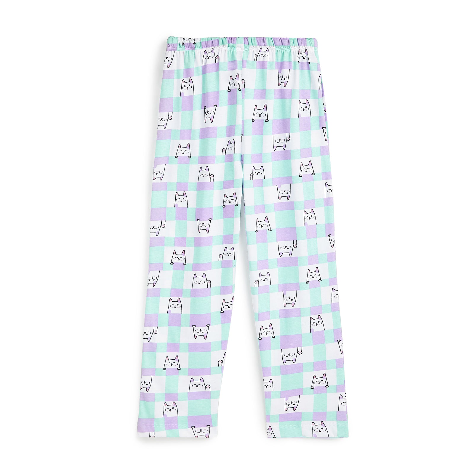 Checkered Cat Pajamas