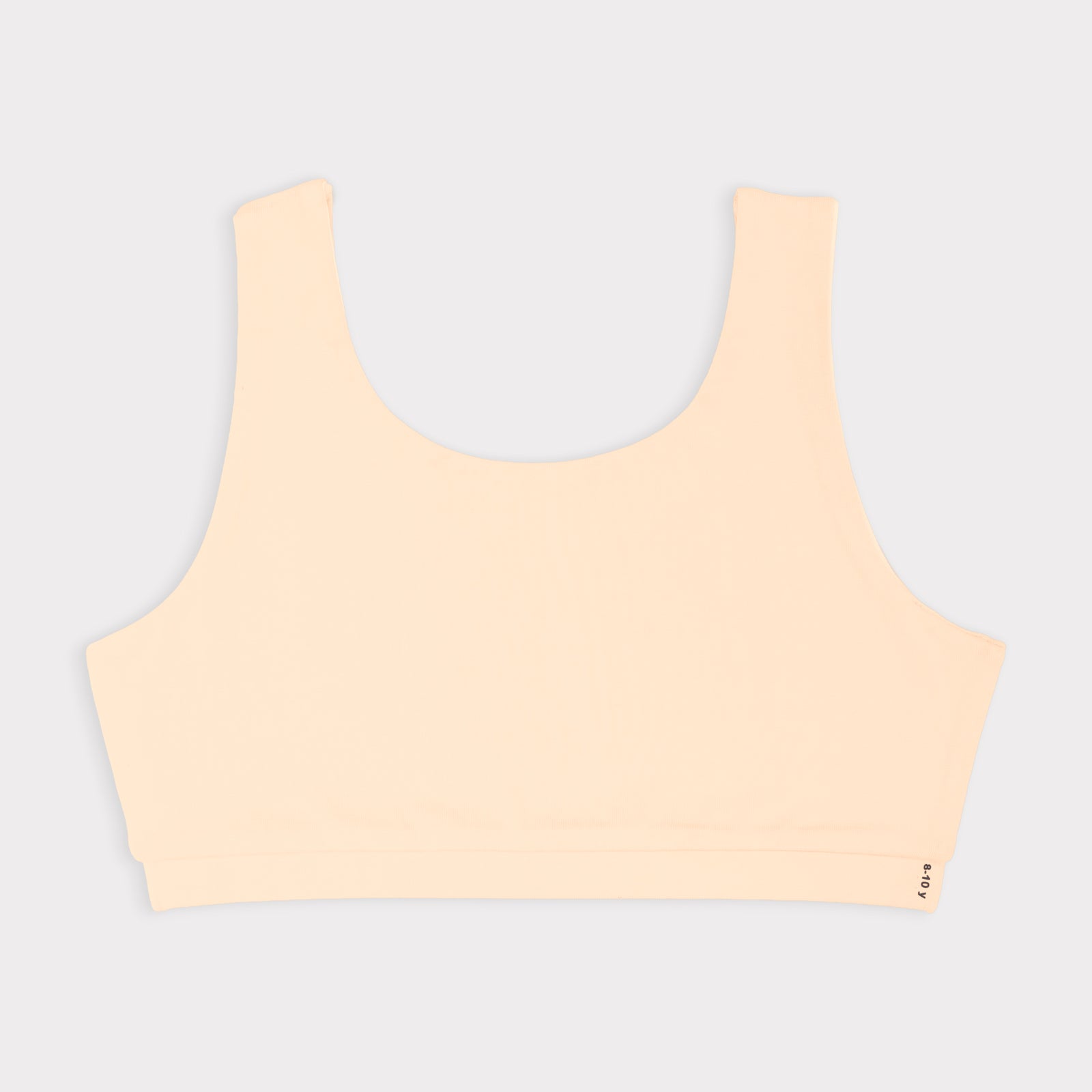 U-Shaped White & Skin Reversible Sports Bra
