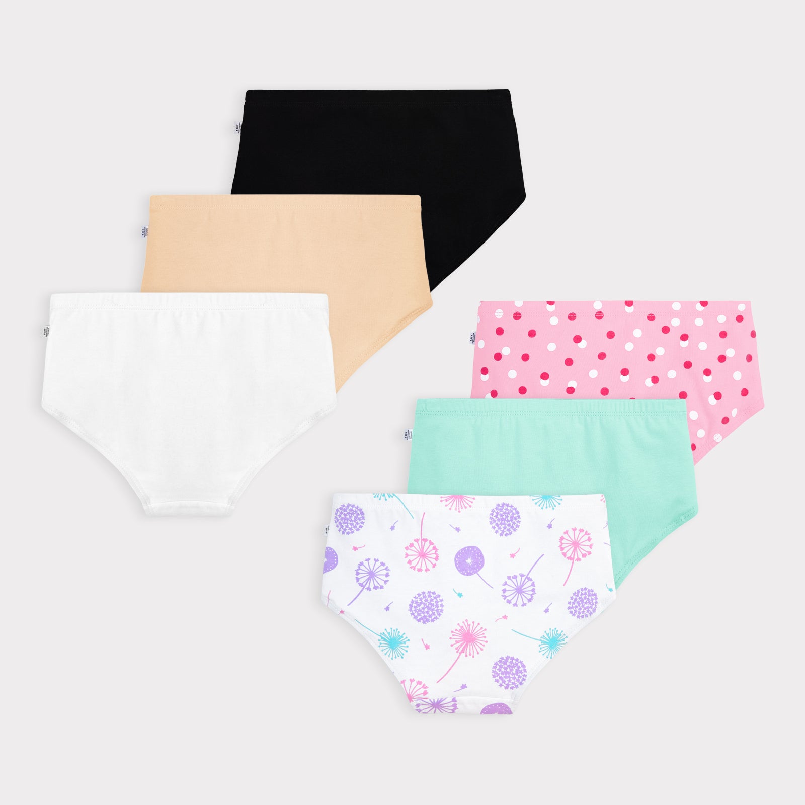 Grace 6-Pack Preteen Hipsters