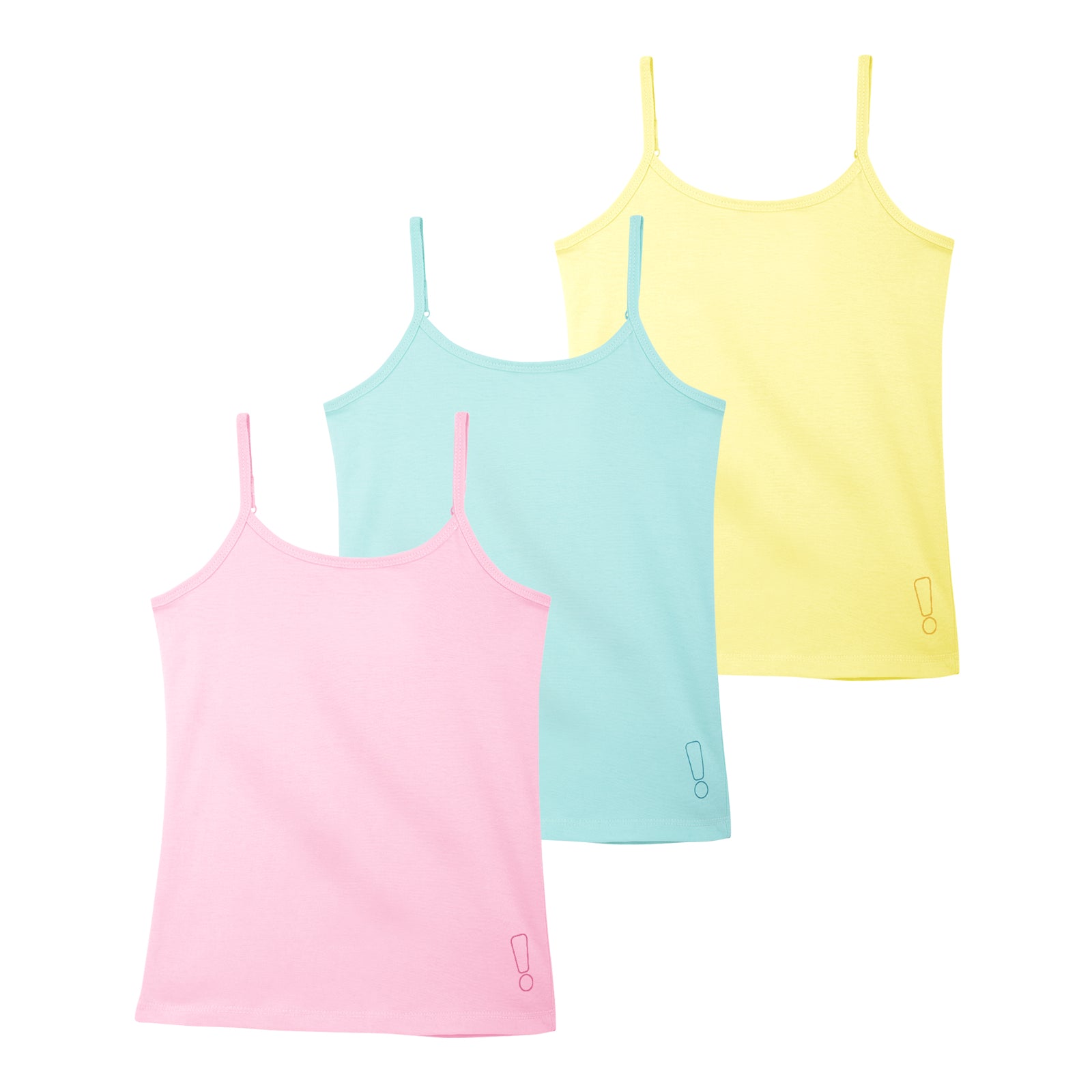 Pastels 3-Pack Camisoles