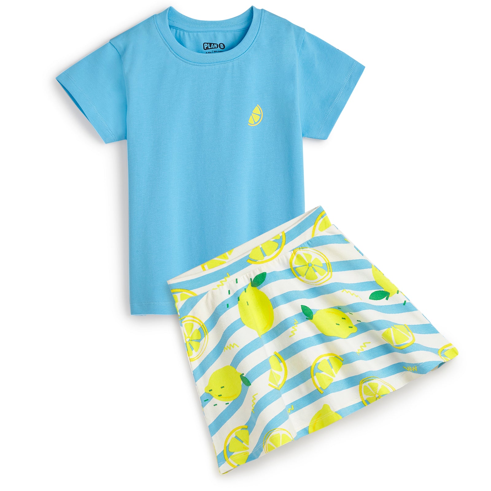 Lemons Skater Skirt & Top Set