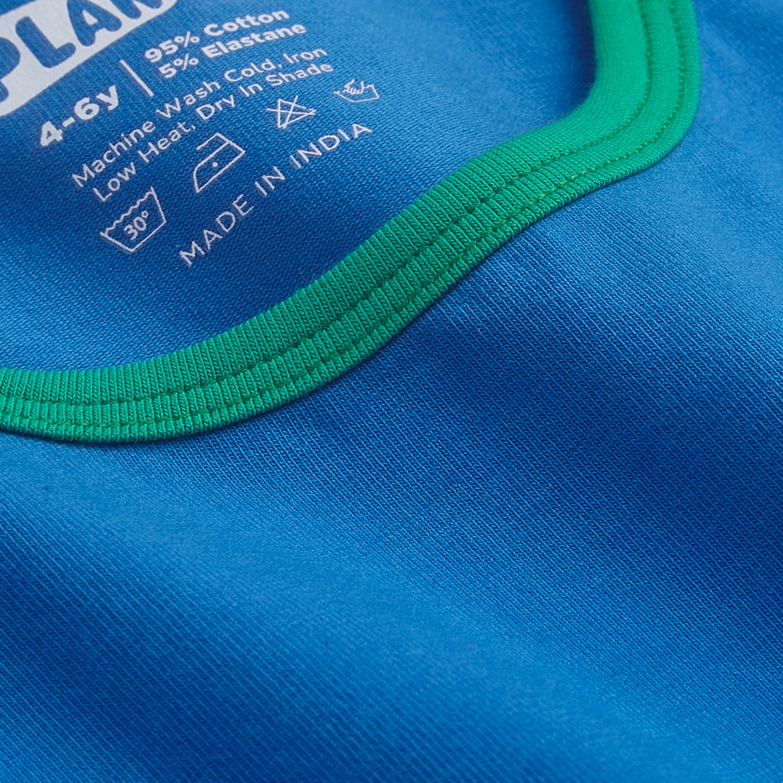 Blue Skater Skirt & Tank Top Set