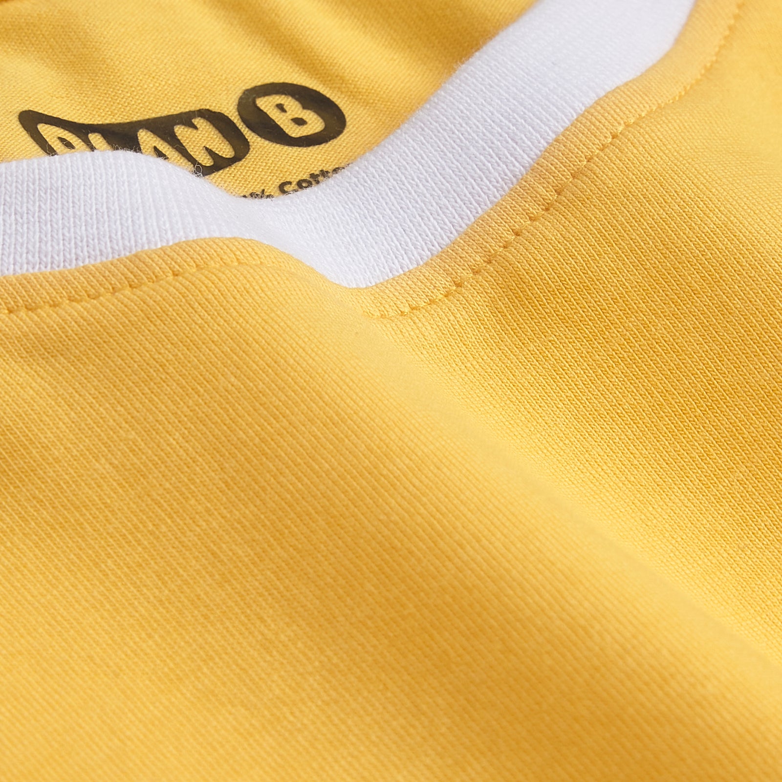 Yellow Tshirt and Yellow Runner Shorts Set