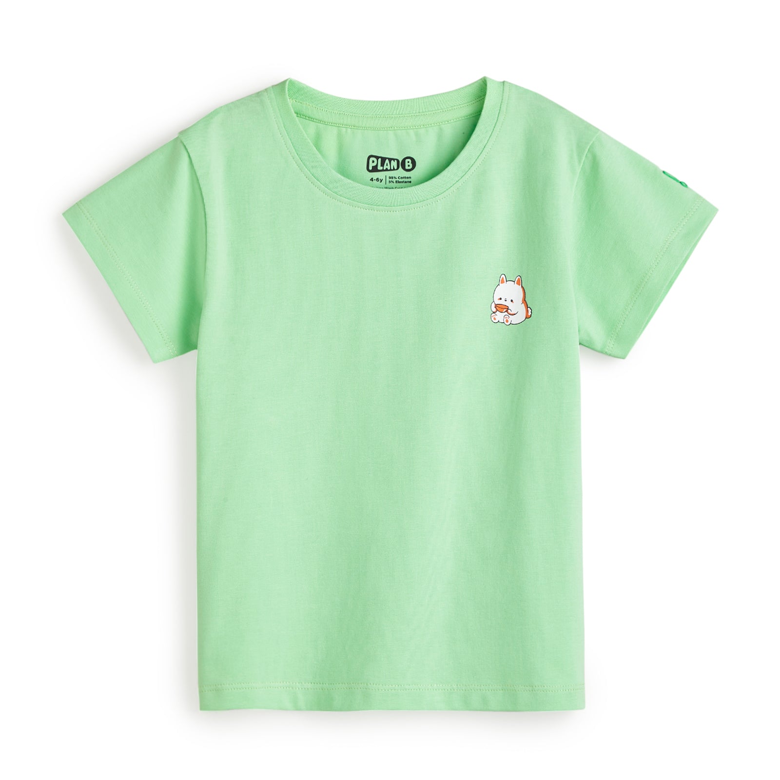 Green Tshirt and Green Runner Shorts Set