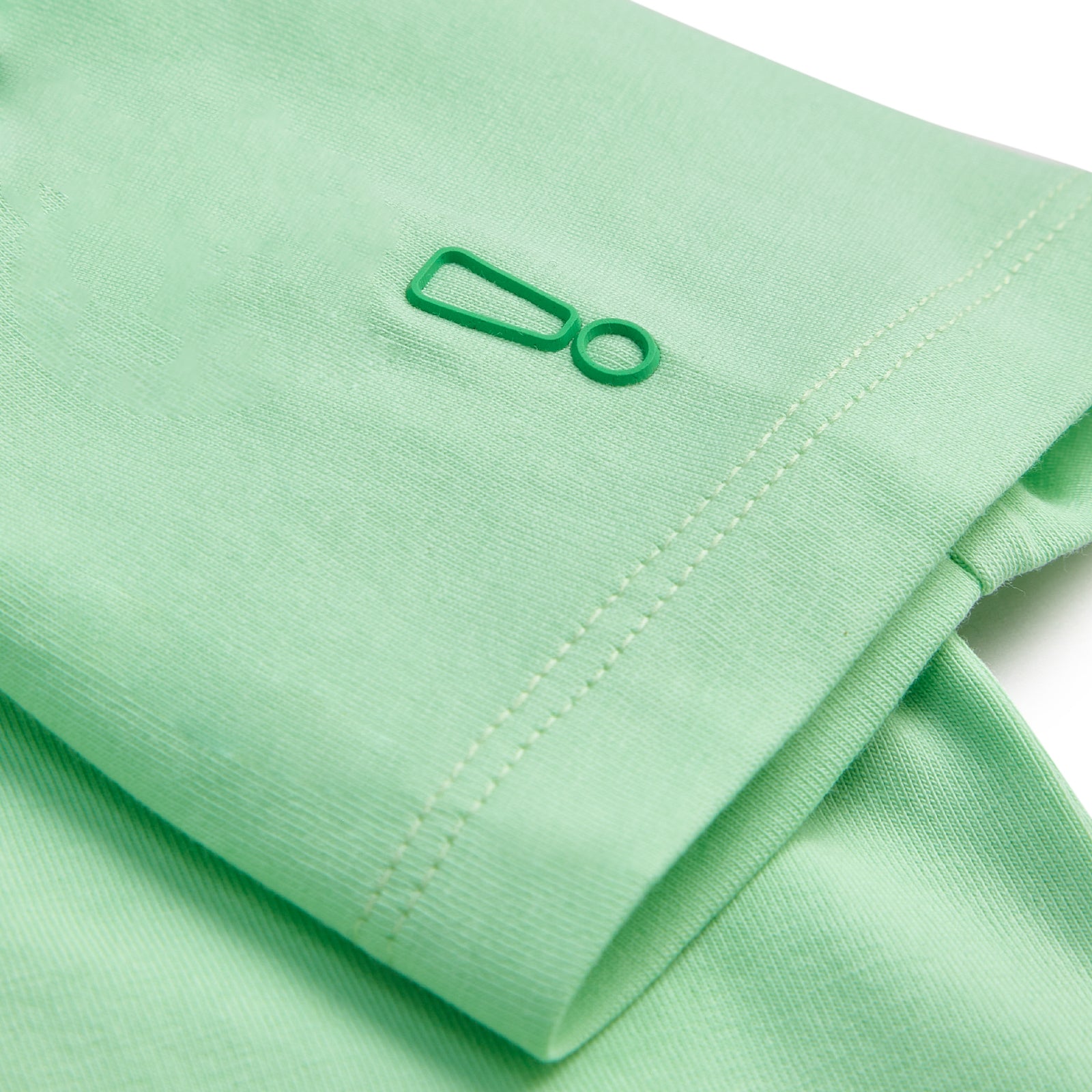 Green Tshirt & Blue Runner Shorts Set