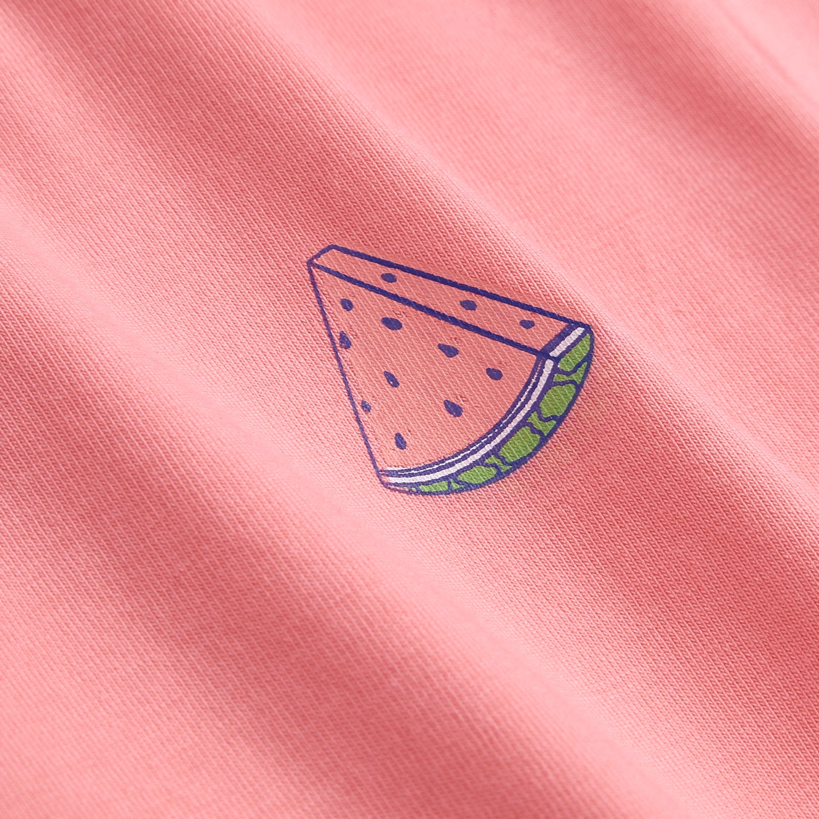 Pink Tshirt and Blue Runner Shorts Set