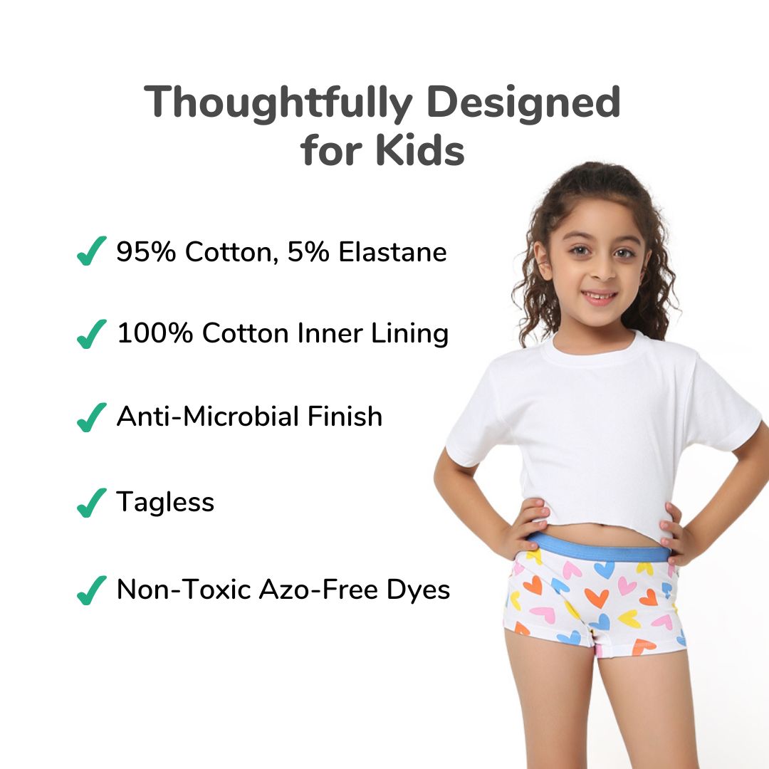 Lil Tigress - 3-Pack Girl Trunks