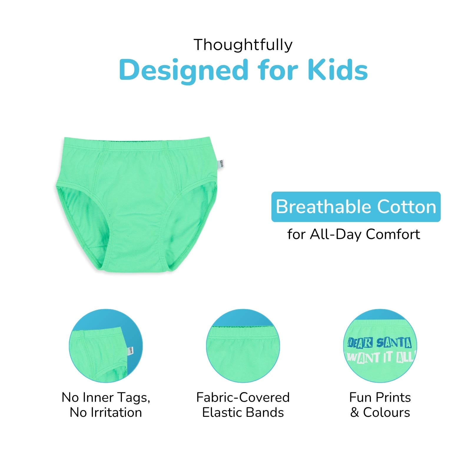 All I Want - 3-Pack Boy Underwear