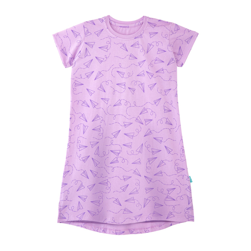 Paper Planes Girl Night Shirt Plan B