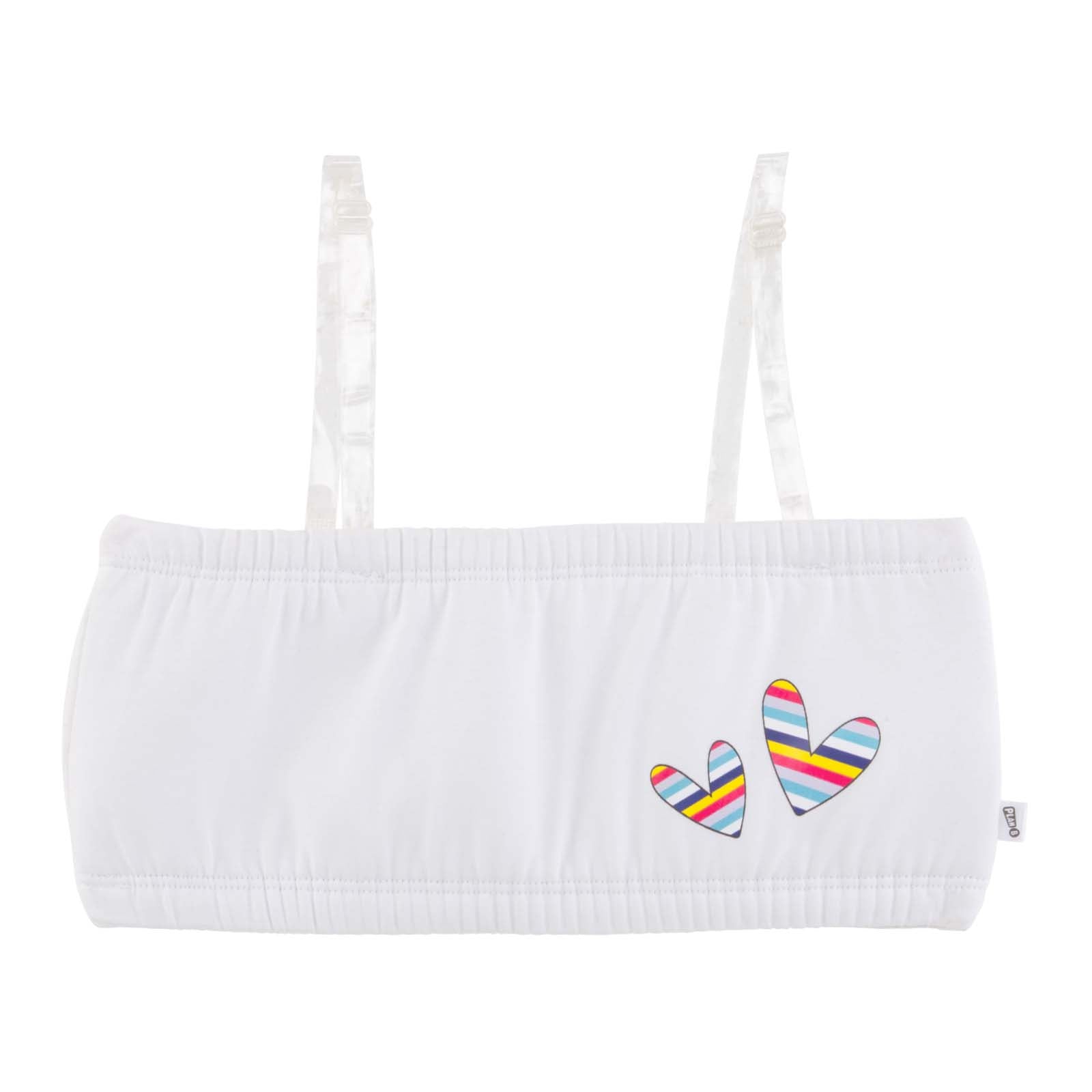 2-Pack Lightly Padded Tube Bra with Removable Straps - Star Crossed