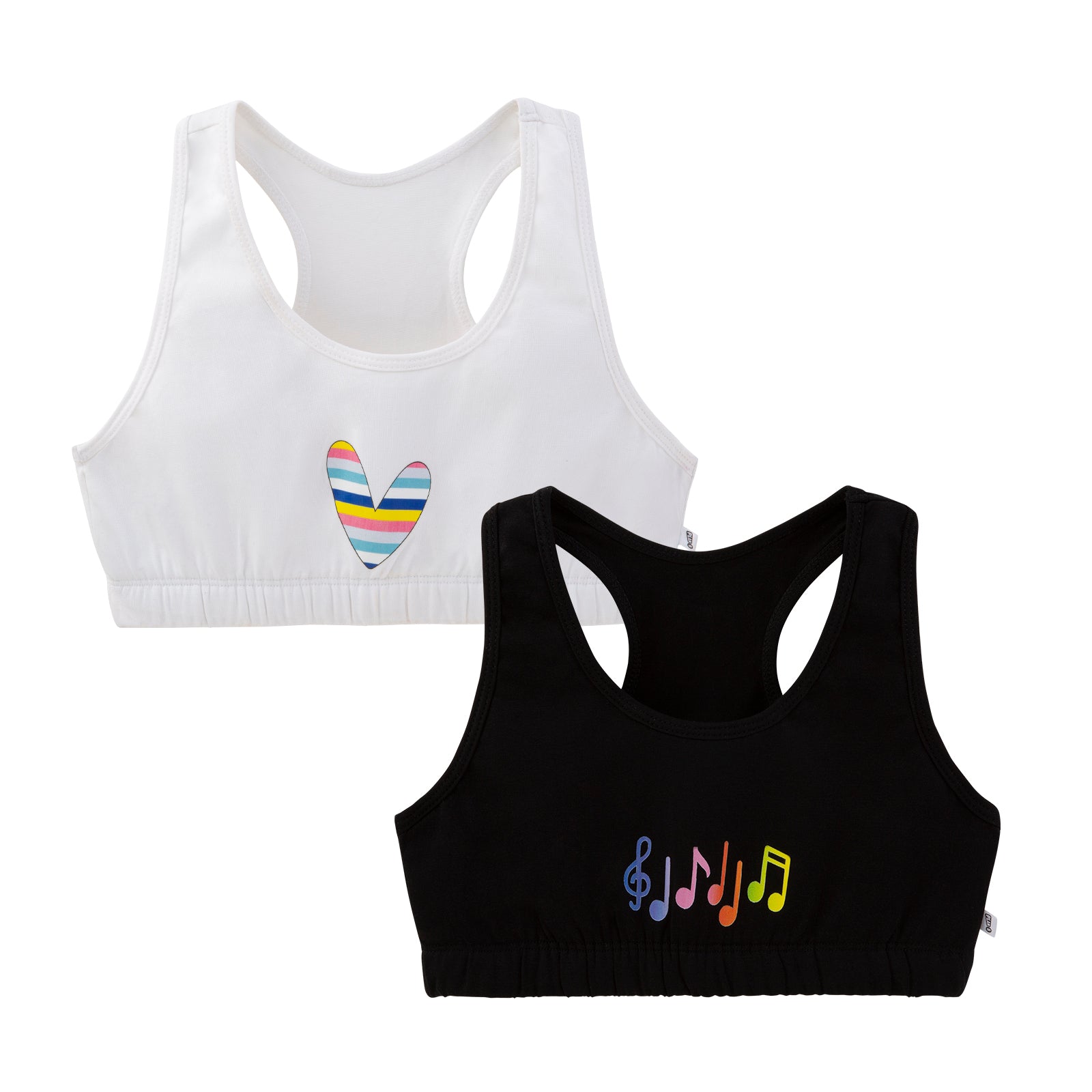 Musical 2-Pack Lightly Padded Sports Bra - Racer Back