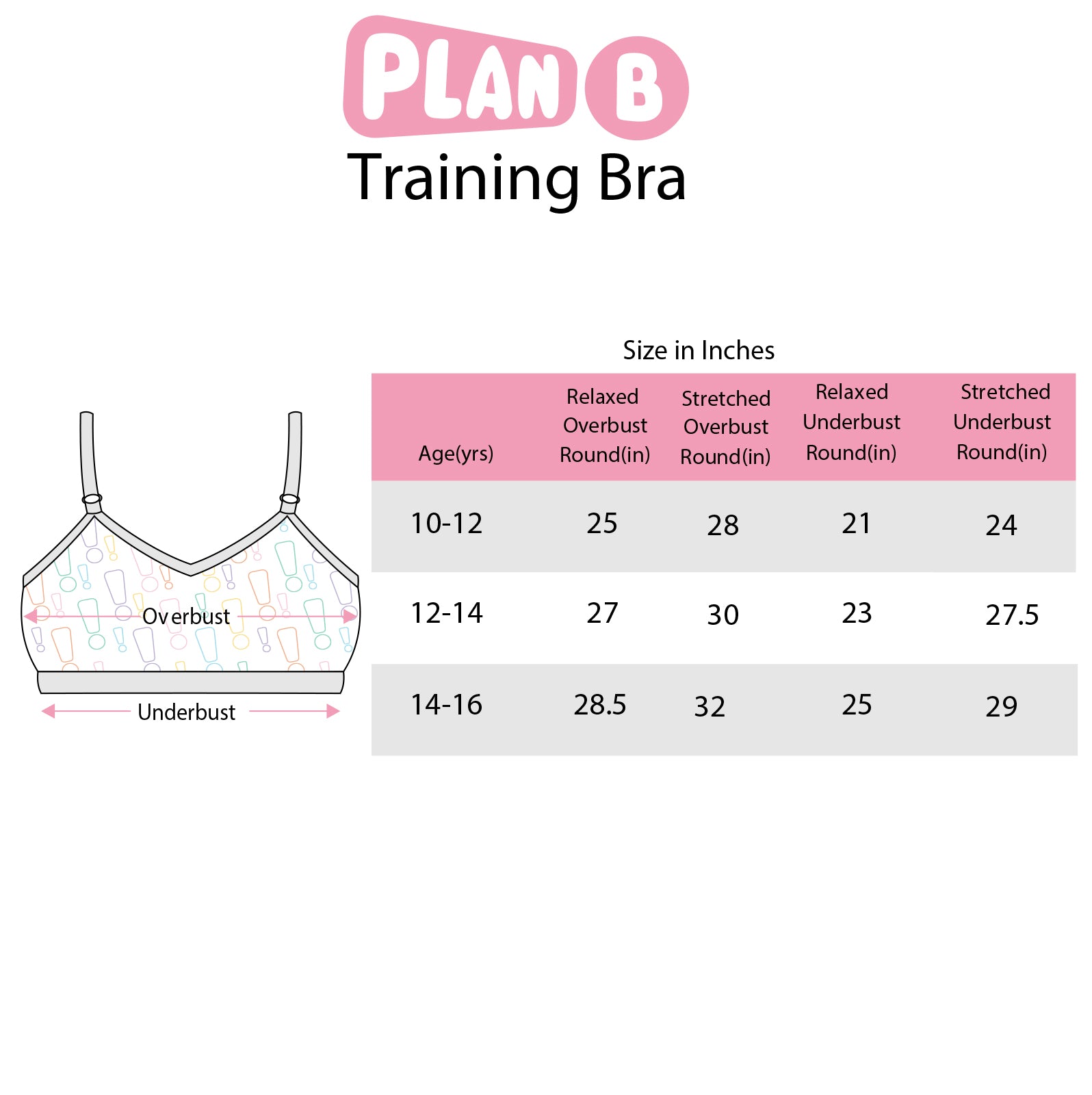 All Hearts - Training Bra & Underwear set
