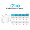 Padded Underwear for Potty Training - 4pack - Safari
