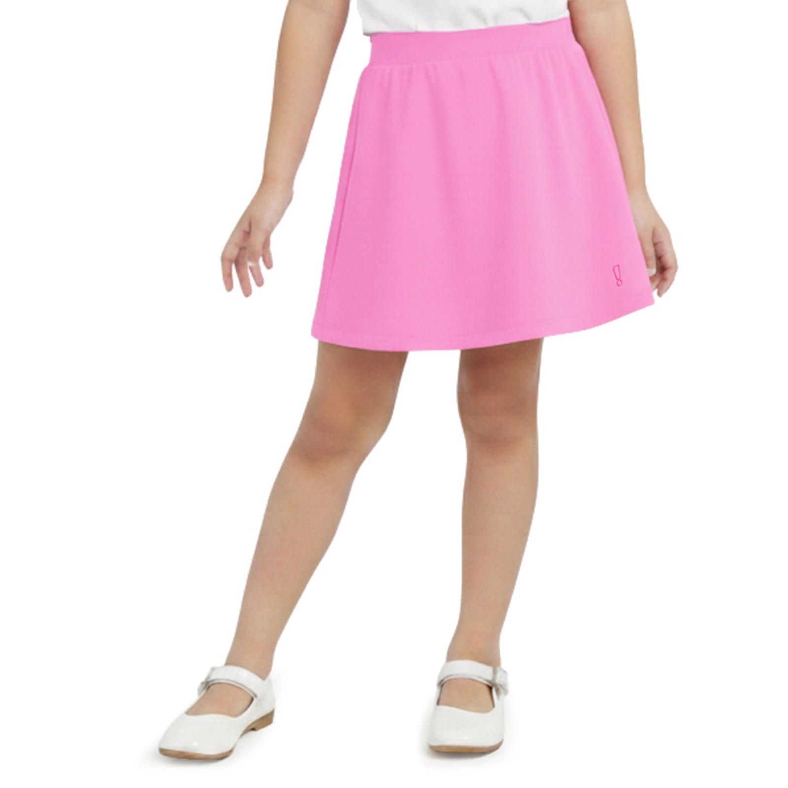 Pink Skater Skirt with Inner Shorts