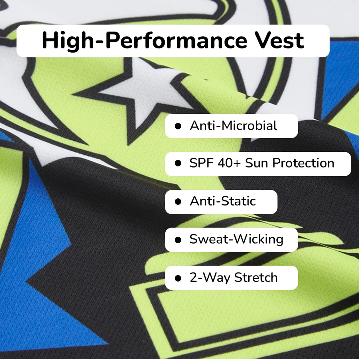 Winner Dry Fit Vest & Lime Shorts Set