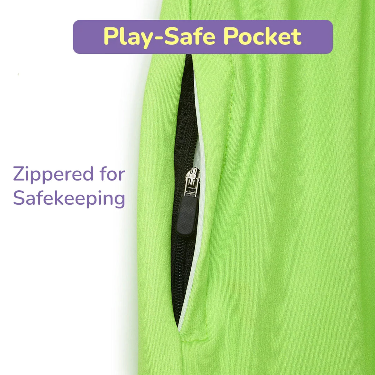 Winner Dry Fit Vest & Lime Shorts Set