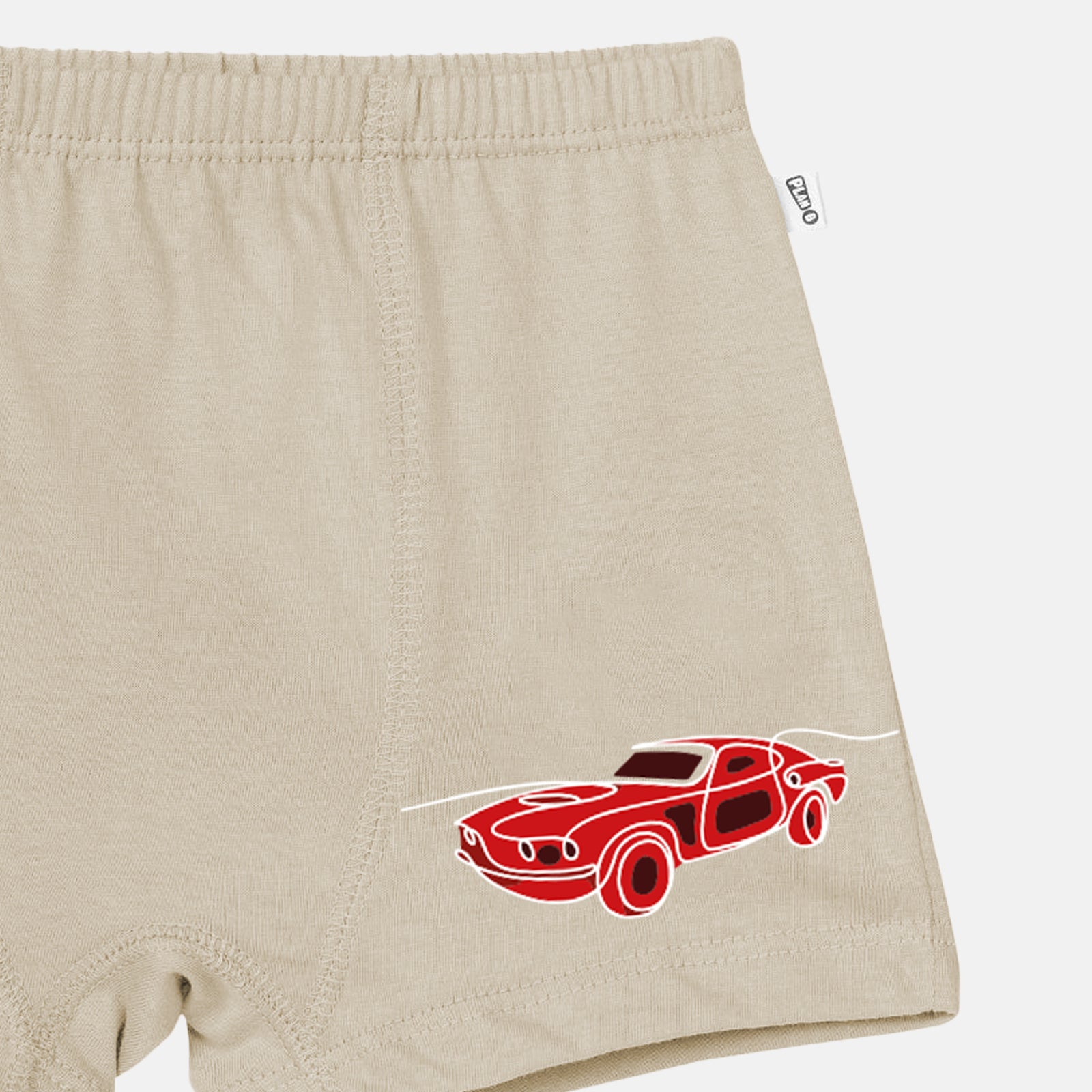 Racing Car Boy Boxer