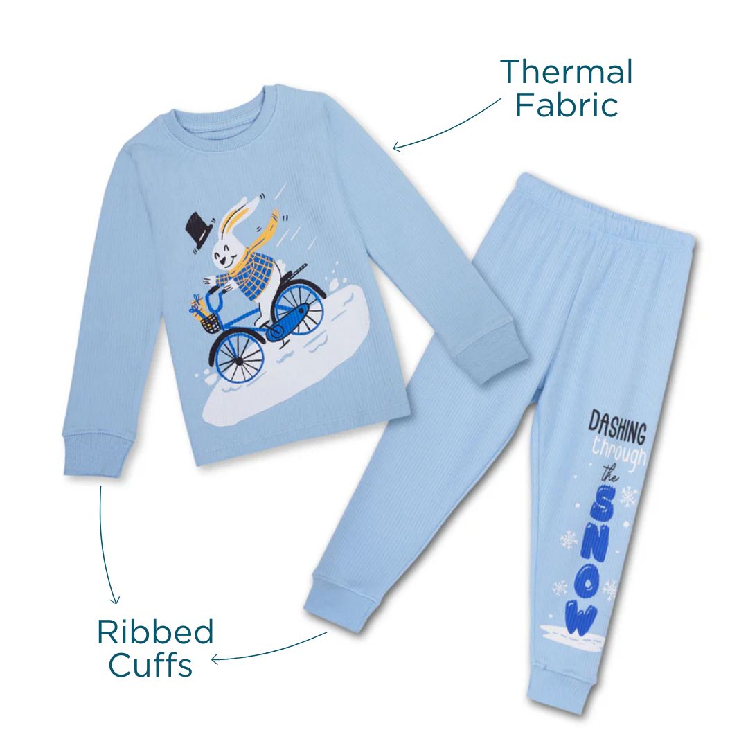 Snow Dash Winter Co-ord Set For Girls