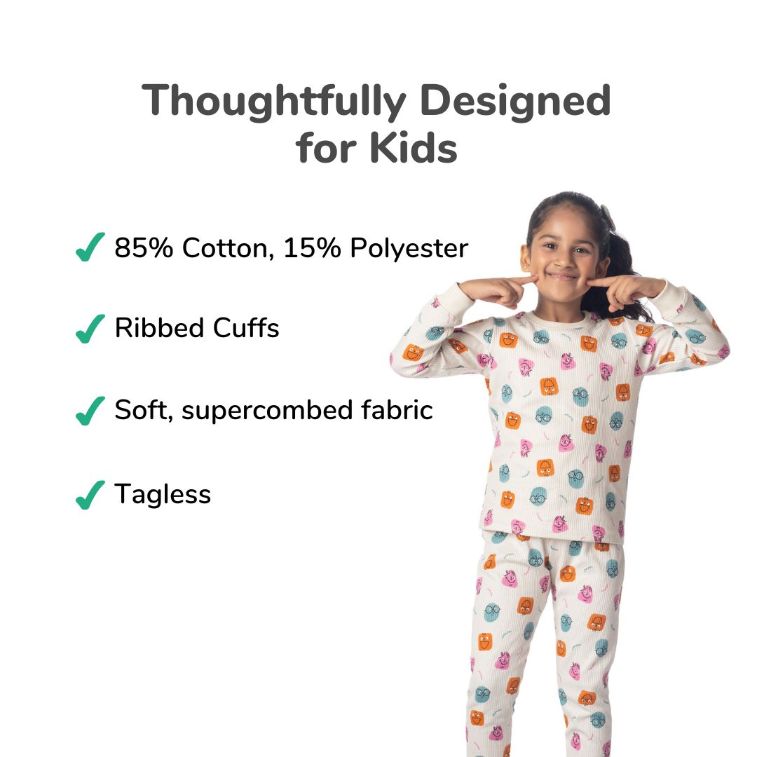 Fluffies Winter Co-ord Set for Girls