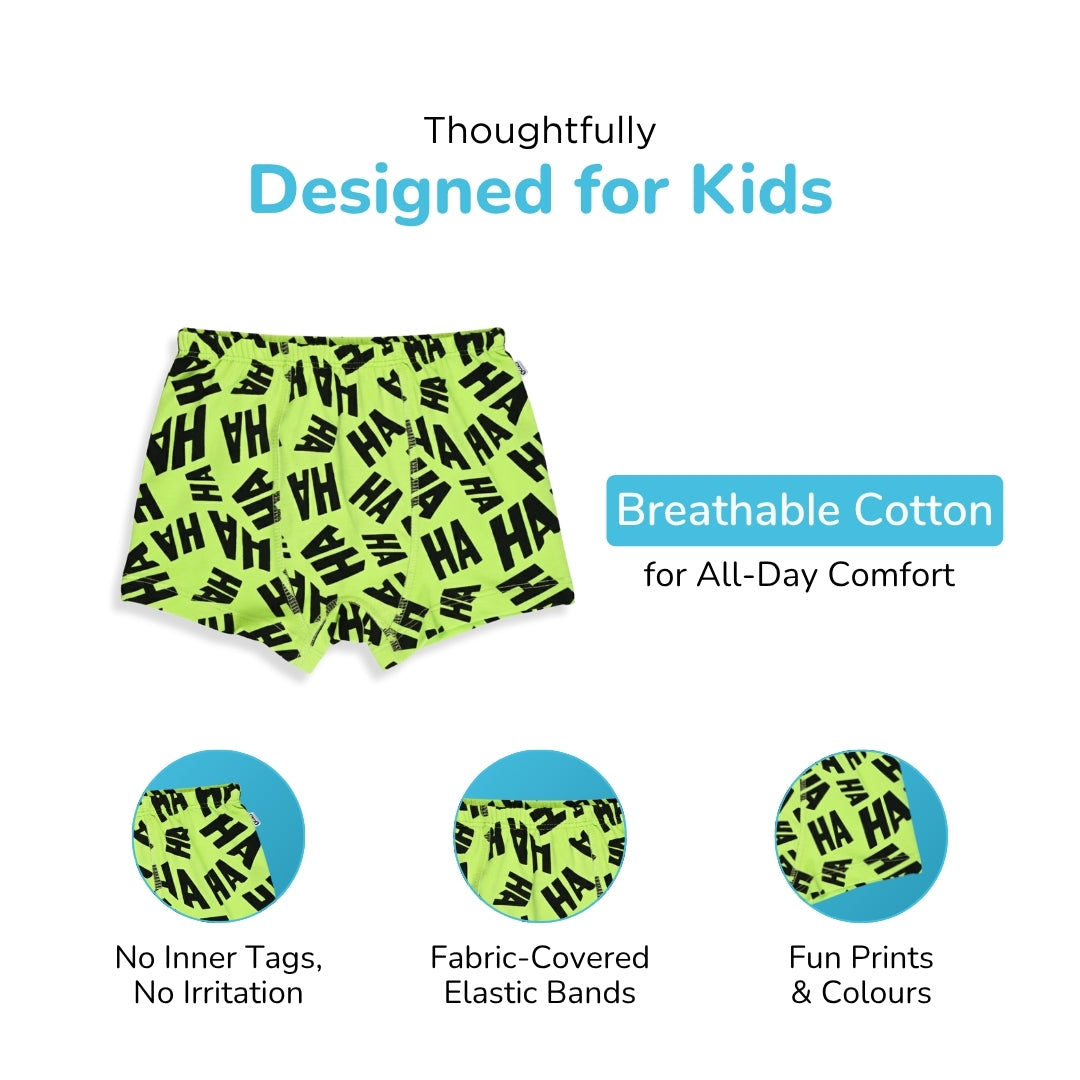 Haha 3-Pack Boy Boxer