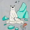 Polar Bear PJ & Tee Nightsuit - Glow  in the Dark