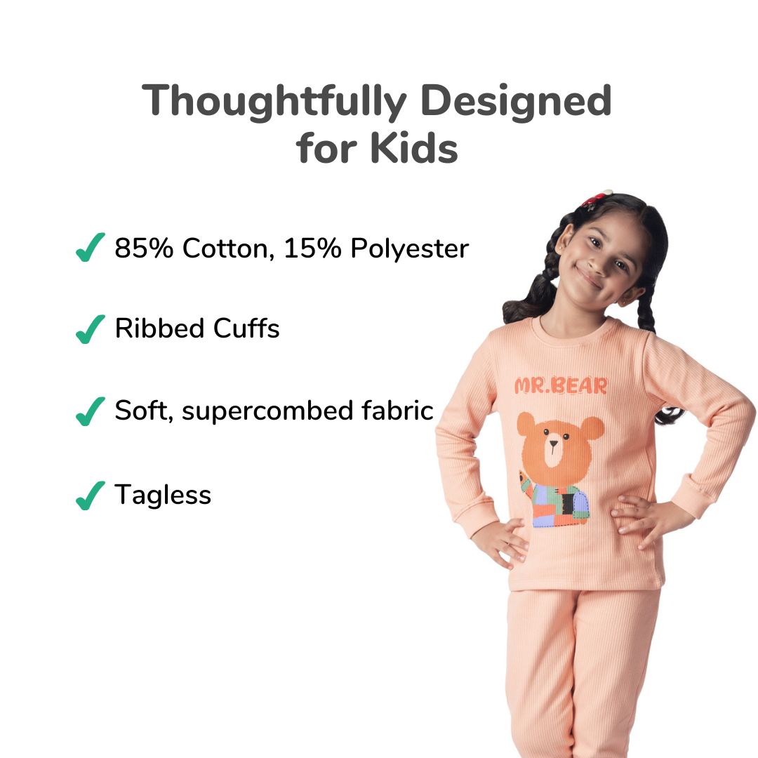 Mr. Bear Winter Co-ord Set For Girl