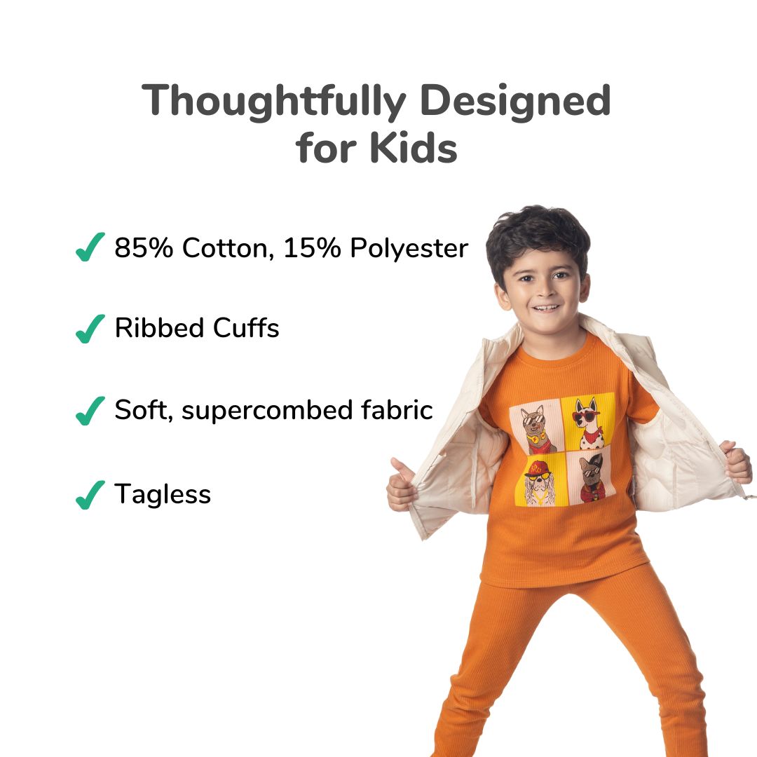 Woof Squad Winter Co-ord Set for Boys