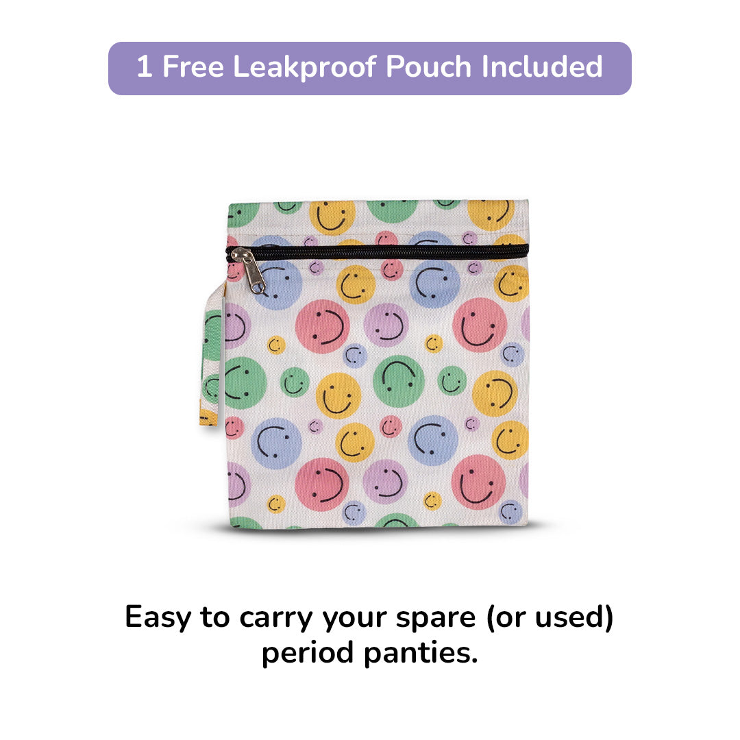 Multi 4-Pack Reusable Spotting Panty (Light Flow)