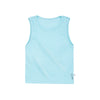 Pool Blue Girl Padded Tank Top