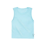 Pool Blue Padded Tank Top