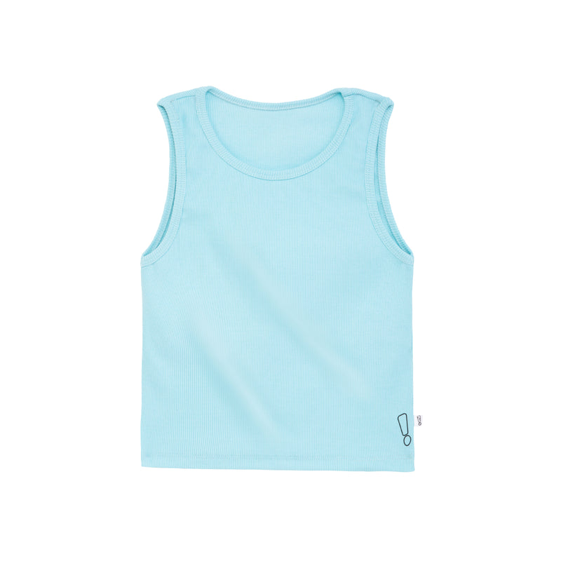 Pool Blue Padded Tank Top