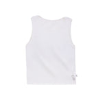 White Padded Tank Top