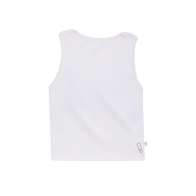 White Padded Tank Top