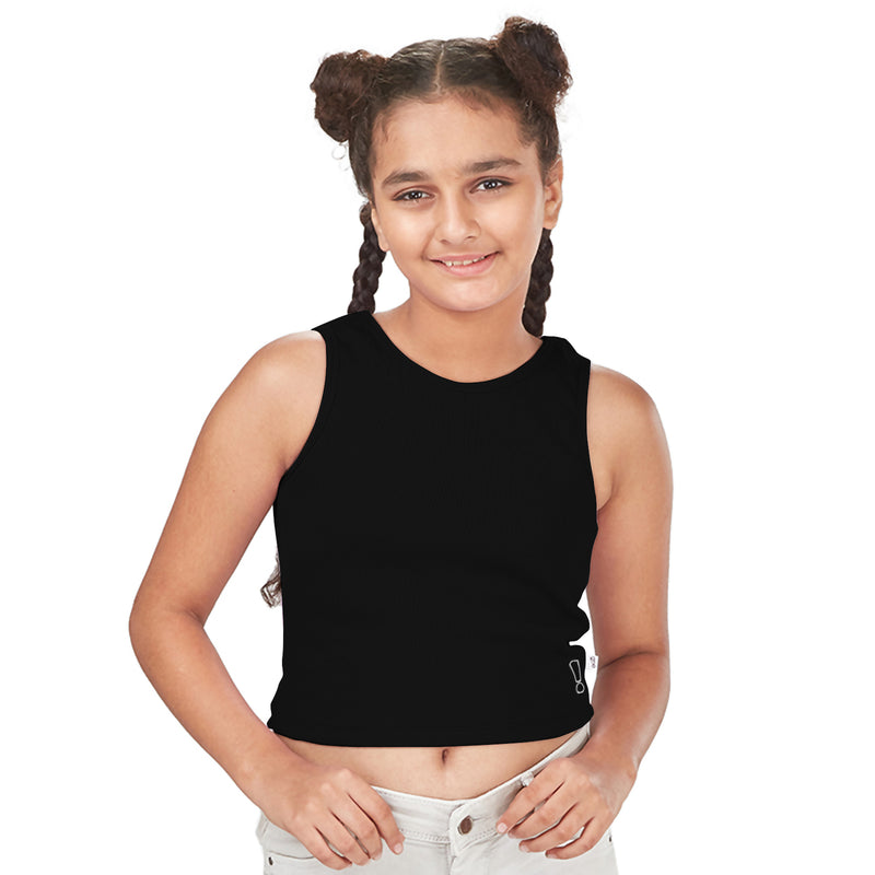 Black Padded Tank Top