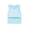 Pool Blue Padded Tank Top
