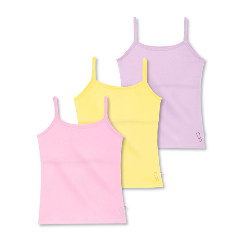 Pastel 3-pack Padded Camisoles