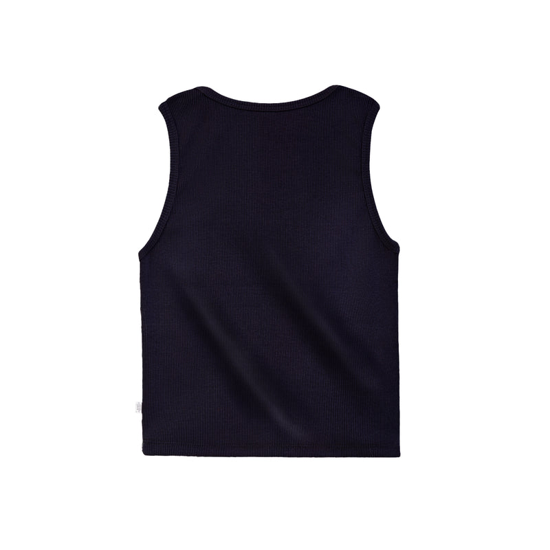 Black Padded Tank Top