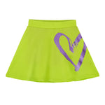 Lime Heart - Skater Skirt & Top Set