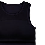 Black Padded Tank Top