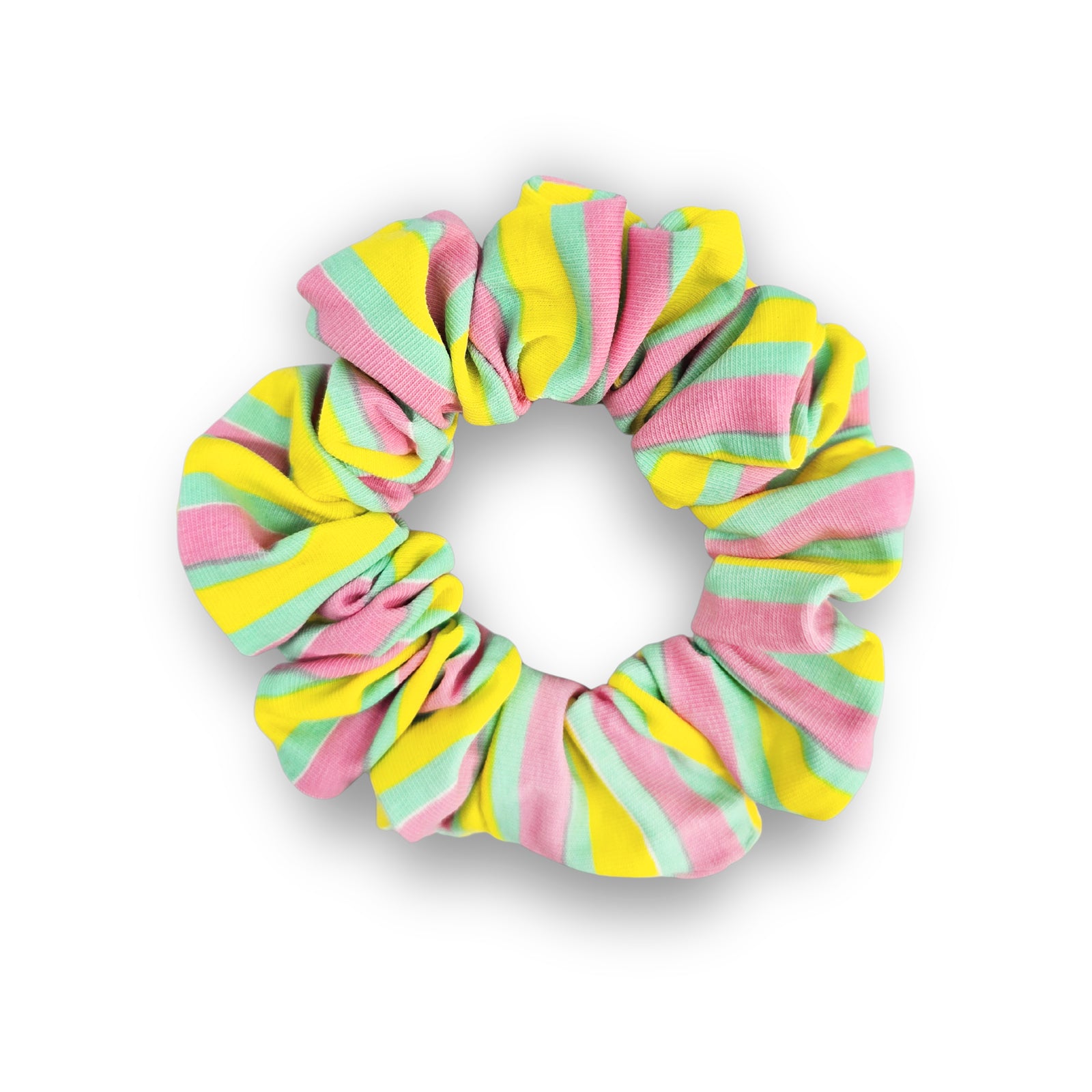 Pastel Stripes Scrunchie