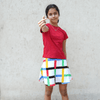 Checkers - Skater Skirt with Inbuilt Shorties