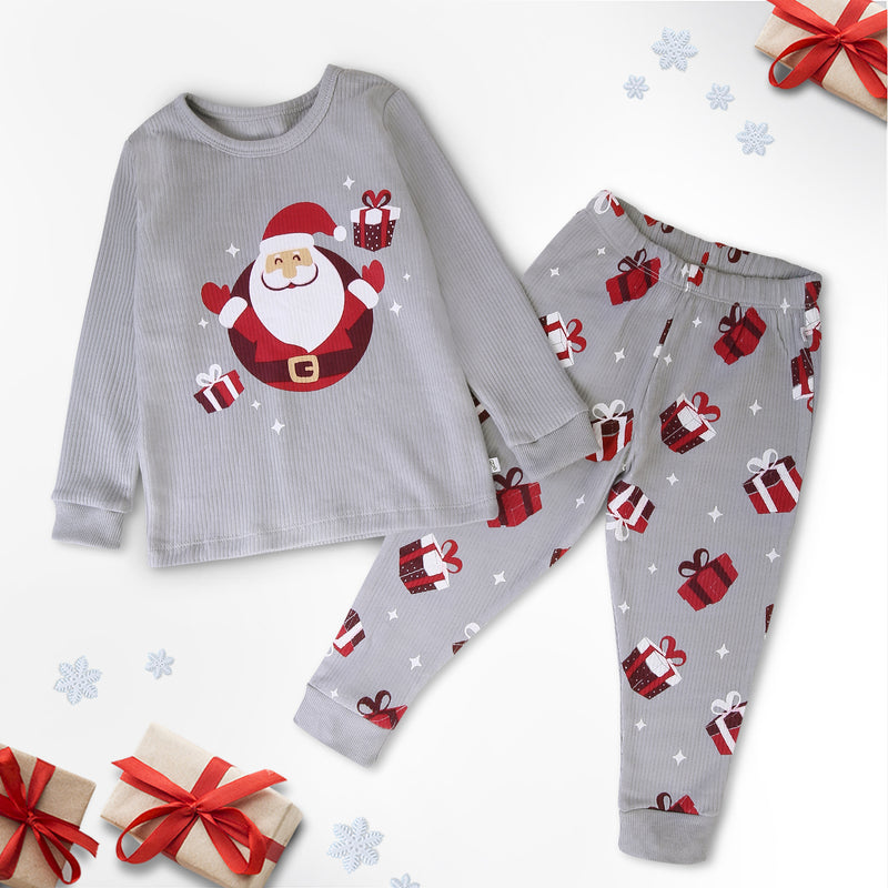 Santa Season - Thermal Full Sleeve Top & Pant Set