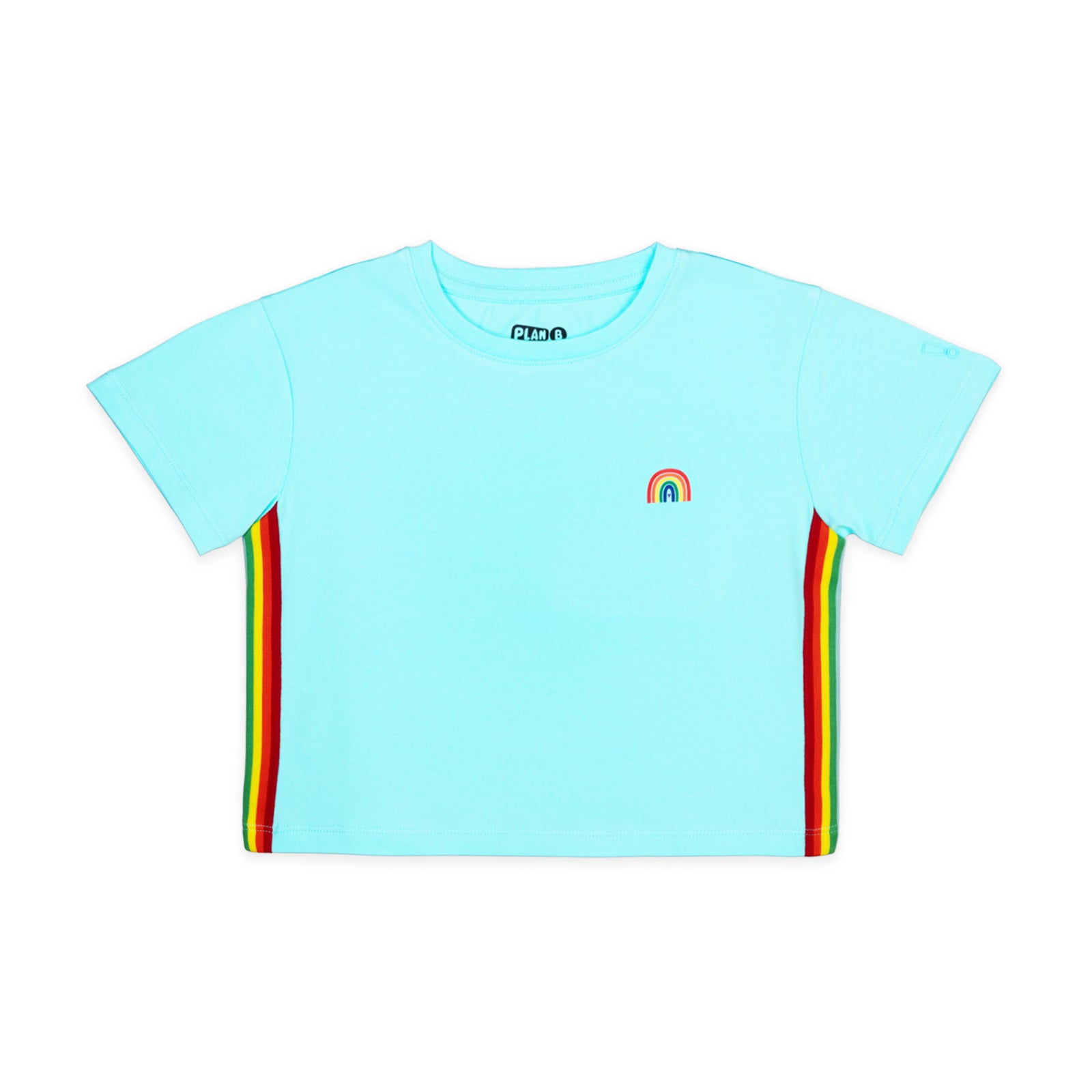 Blue Rainbow Skater Skirt & Top Set