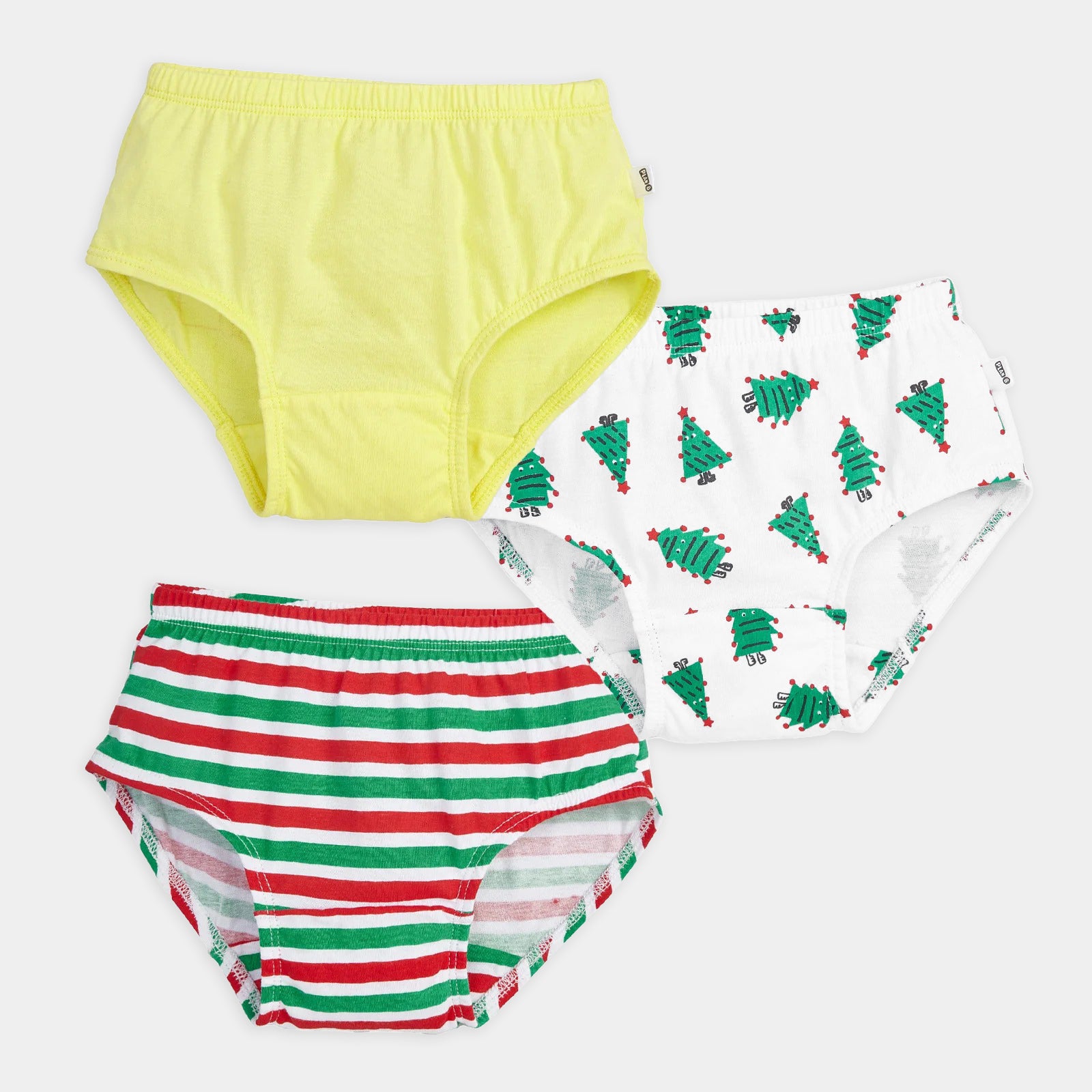 Merry Xmas 3-Pack Girl Panties