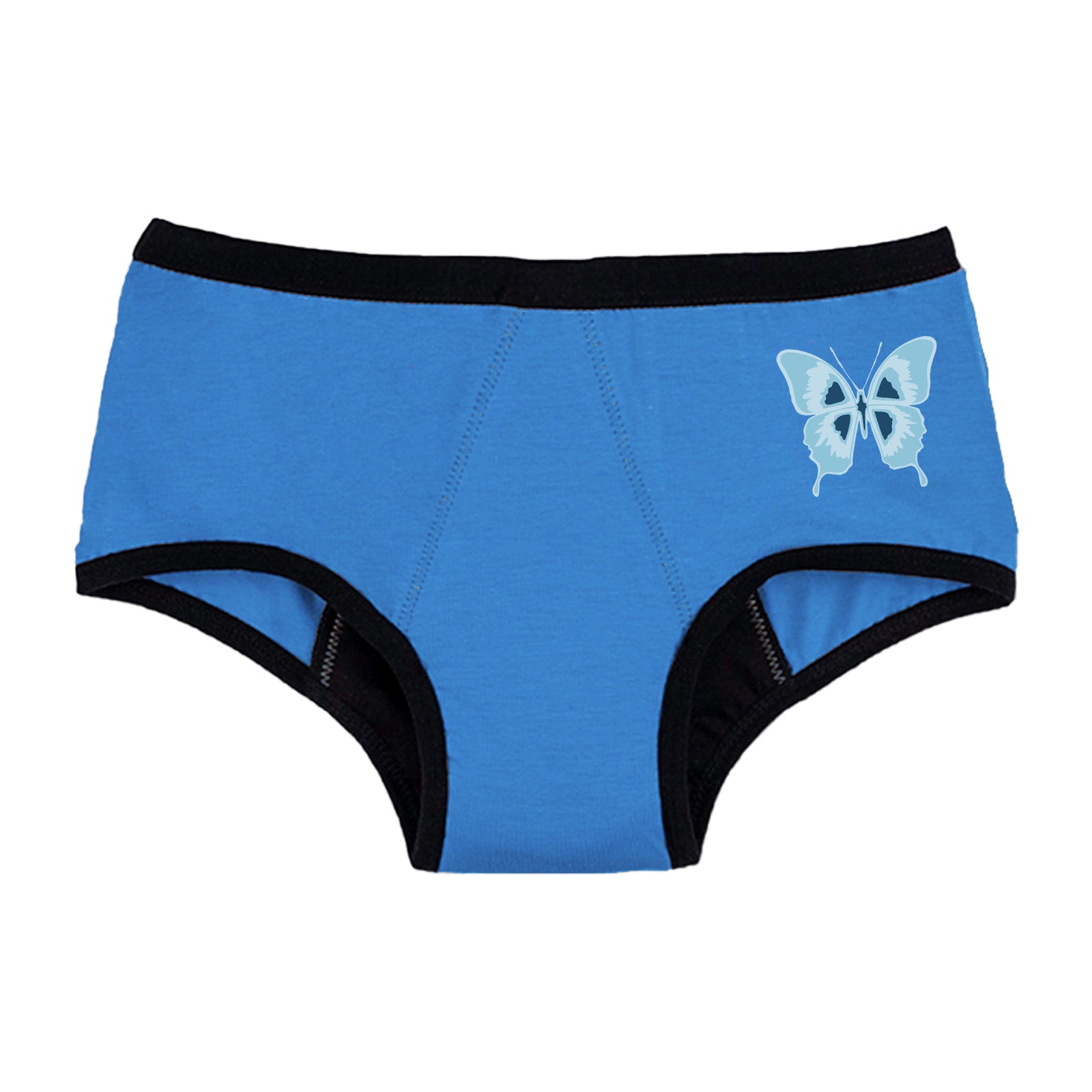 Blue & Black 2-Pack Reusable Period Panty (Heavy Flow)