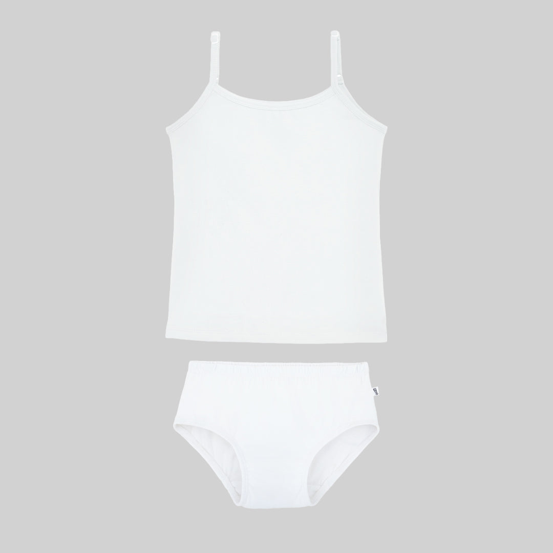 White Panty & Camisole Set